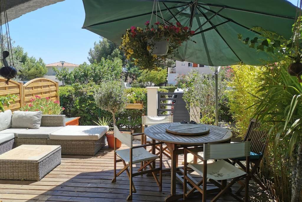 La Terrasse Ensoleillee De Sausset - Cote Bleue Leilighet Eksteriør bilde