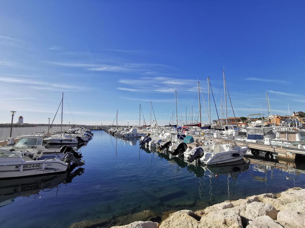 La Terrasse Ensoleillee De Sausset - Cote Bleue Leilighet Eksteriør bilde
